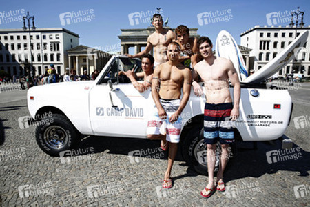 Open Air-Fashionshow des Menswear-Labels Camp David, Berlin