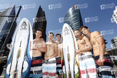 Open Air-Fashionshow des Menswear-Labels Camp David, Berlin