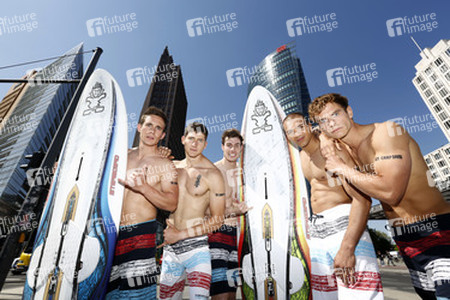 Open Air-Fashionshow des Menswear-Labels Camp David, Berlin