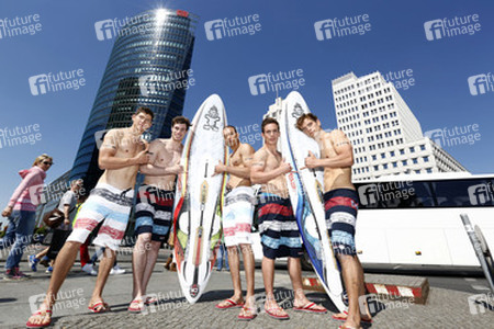 Open Air-Fashionshow des Menswear-Labels Camp David, Berlin