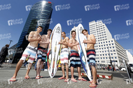 Open Air-Fashionshow des Menswear-Labels Camp David, Berlin