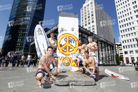 Open Air-Fashionshow des Menswear-Labels Camp David, Berlin