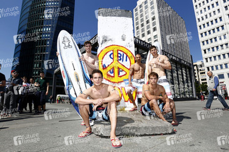 Open Air-Fashionshow des Menswear-Labels Camp David, Berlin