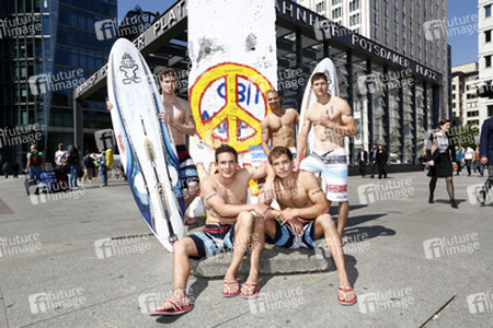 Open Air-Fashionshow des Menswear-Labels Camp David, Berlin