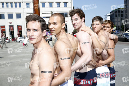 Open Air-Fashionshow des Menswear-Labels Camp David, Berlin