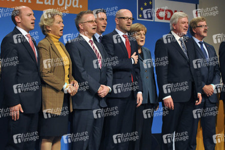 Eröffnung des CDU Europawahlkampfes, Frankfurt