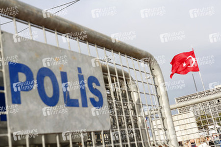 Absperrung des Taksim Platzes, Istanbul