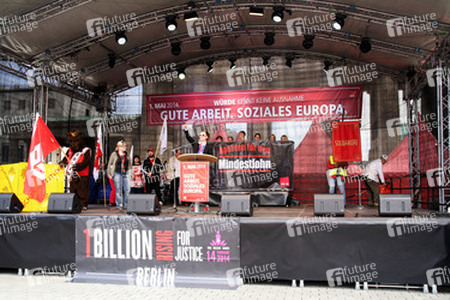 Tag der Arbeit am Brandenburger Tor, Berlin