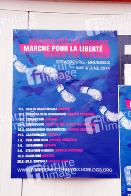 Maidemo Flüchtlingsdorf Oranienstraße, Berlin