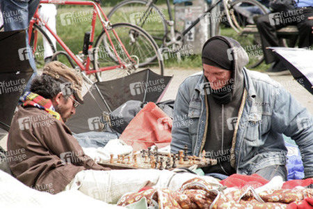 Maidemo Flüchtlingsdorf Oranienstraße, Berlin