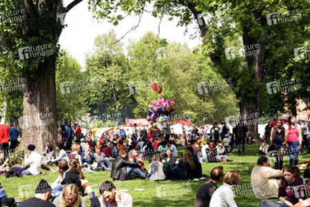 1.Mai in Kreuzberg, Berlin