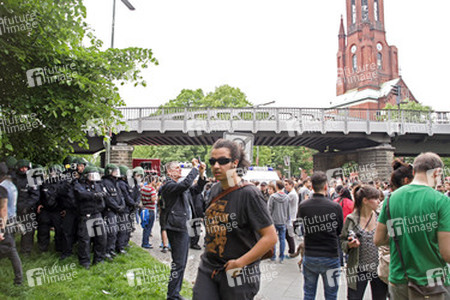 1.Mai in Kreuzberg, Berlin