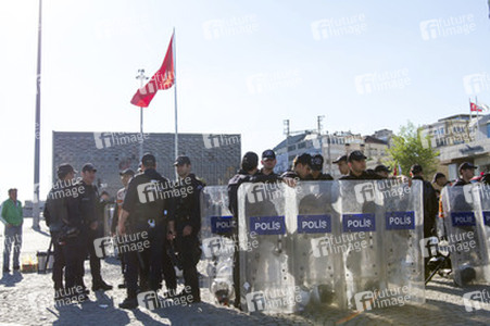 Maidemonstration in Istanbul