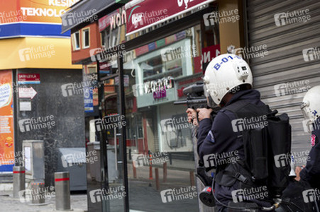 Maidemonstration in Istanbul
