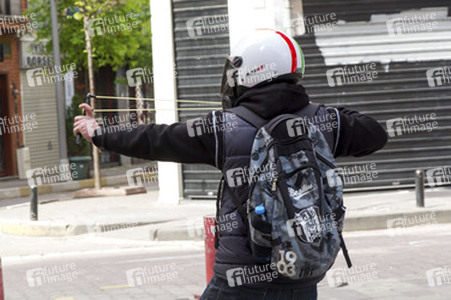 Maidemonstration in Istanbul
