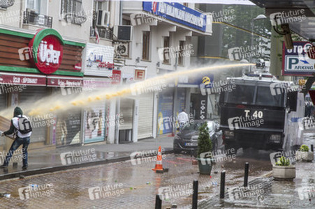 Maidemonstration in Istanbul