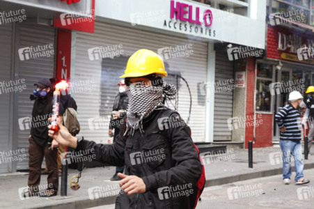 Maidemonstration in Istanbul