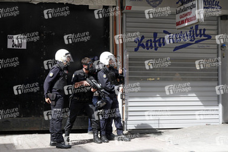 Maidemonstration in Istanbul