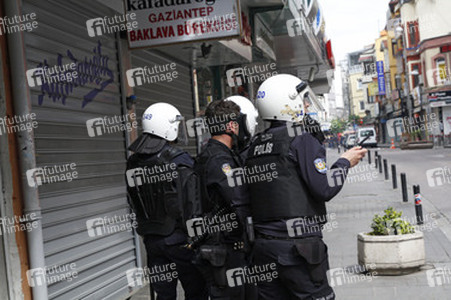 Maidemonstration in Istanbul