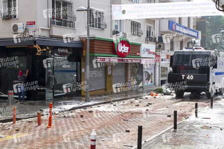 Maidemonstration in Istanbul