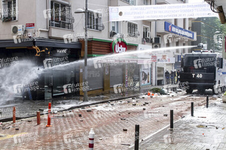 Maidemonstration in Istanbul