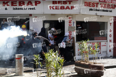 Maidemonstration in Istanbul