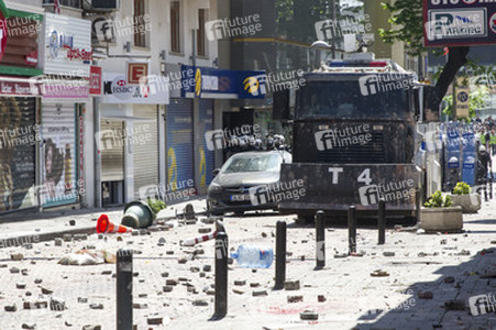 Maidemonstration in Istanbul