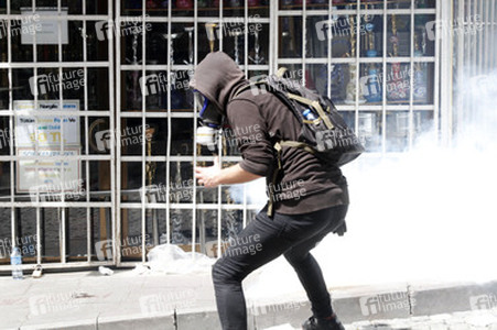 Maidemonstration in Istanbul