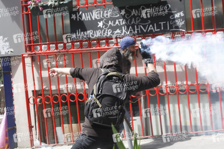 Maidemonstration in Istanbul