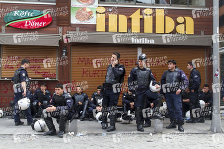 Maidemonstration in Istanbul