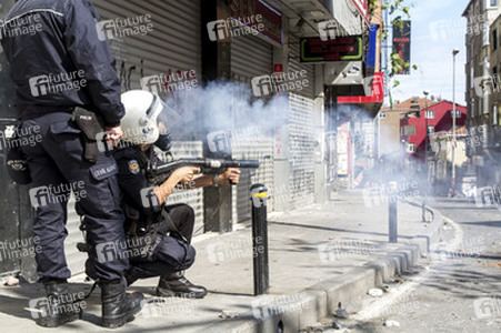 Maidemonstration in Istanbul