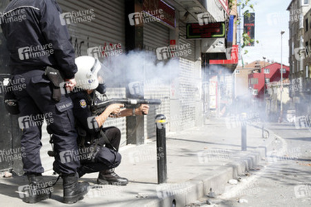 Maidemonstration in Istanbul