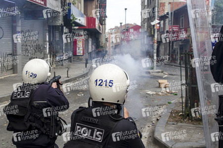 Maidemonstration in Istanbul