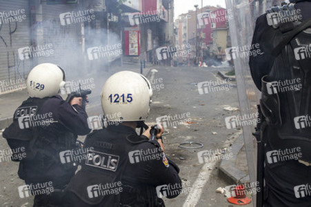 Maidemonstration in Istanbul