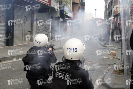 Maidemonstration in Istanbul