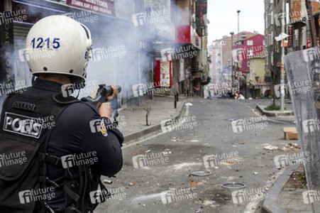 Maidemonstration in Istanbul