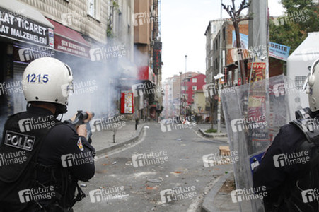 Maidemonstration in Istanbul