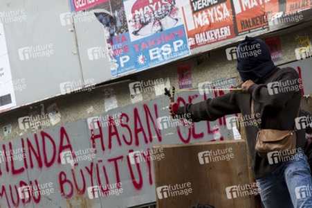 Maidemonstration in Istanbul