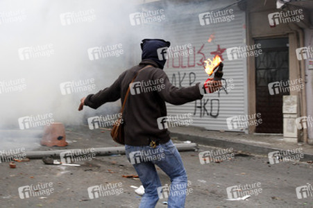 Maidemonstration in Istanbul