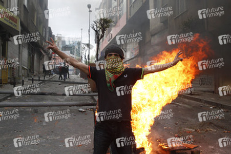 Maidemonstration in Istanbul