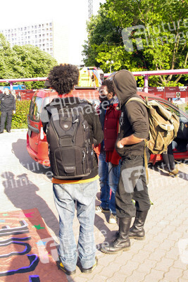 Refugees Solidaritätskundgebung, Bewrlin