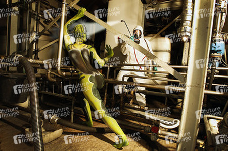 Kammerjäger / Exterminator Bodypainting