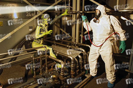 Kammerjäger / Exterminator Bodypainting