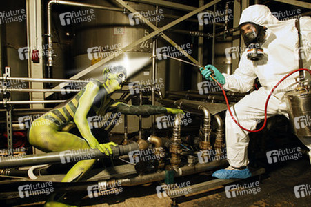 Kammerjäger / Exterminator Bodypainting
