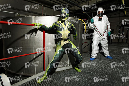 Kammerjäger / Exterminator Bodypainting