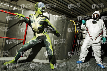 Kammerjäger / Exterminator Bodypainting