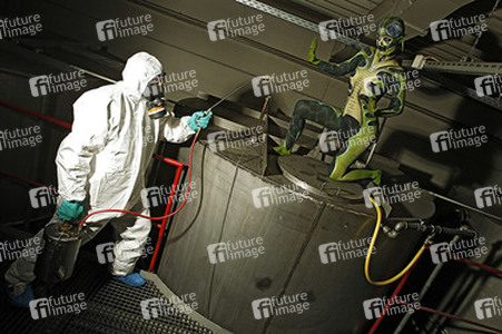 Kammerjäger / Exterminator Bodypainting