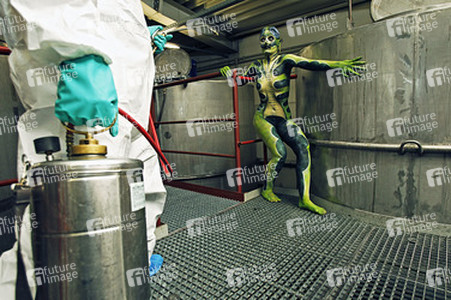 Kammerjäger / Exterminator Bodypainting