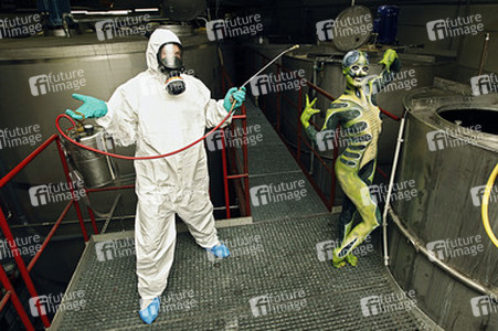 Kammerjäger / Exterminator Bodypainting
