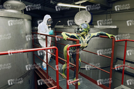 Kammerjäger / Exterminator Bodypainting